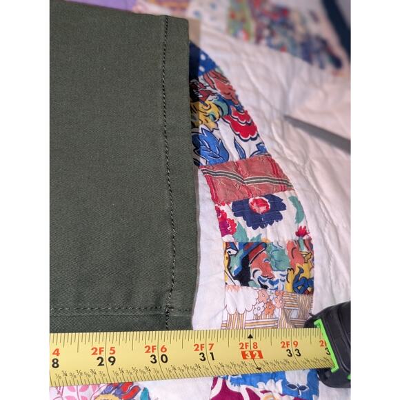 Bandolino 'Amy' Hidden Forest Cotton Stretch Straight Pant Womens' Size 16 - Picture 8 of 10